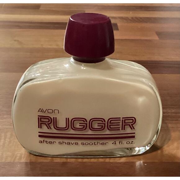 Vintage AVON Rugger 4 oz After Shave Soother Men's Aftershave - Picture 1 of 7